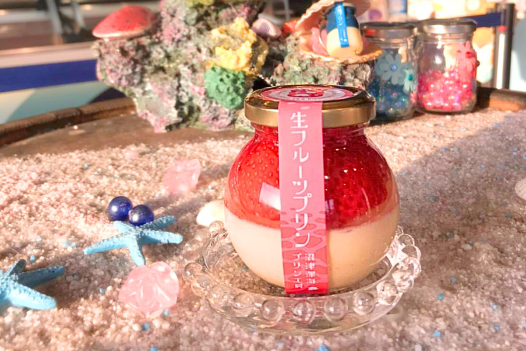 【季節限定】生フルーツプリン